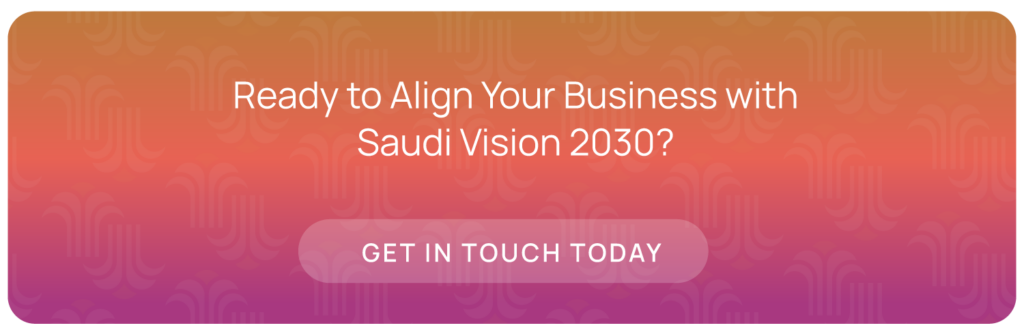 CTA align your business Saudi Vision