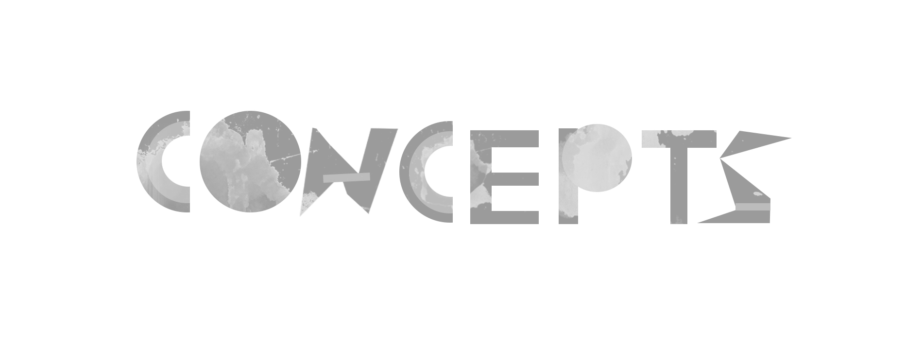 Concepts logo grigio